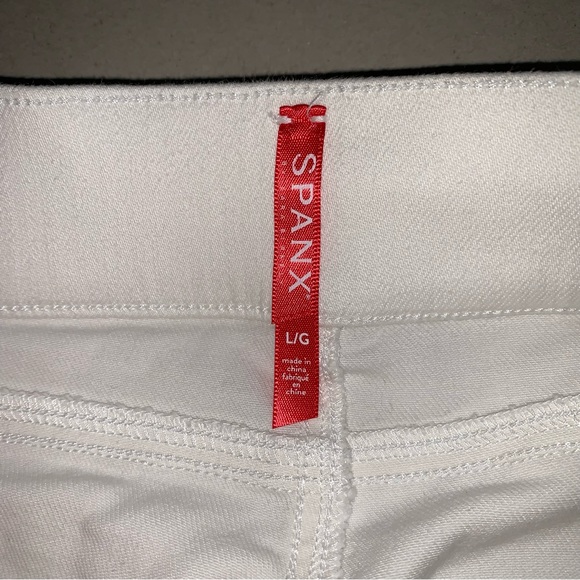 SPANX Jean-ish Pull-On Raw Hem Ankle Legging - Women's L - Picture 12 of 13